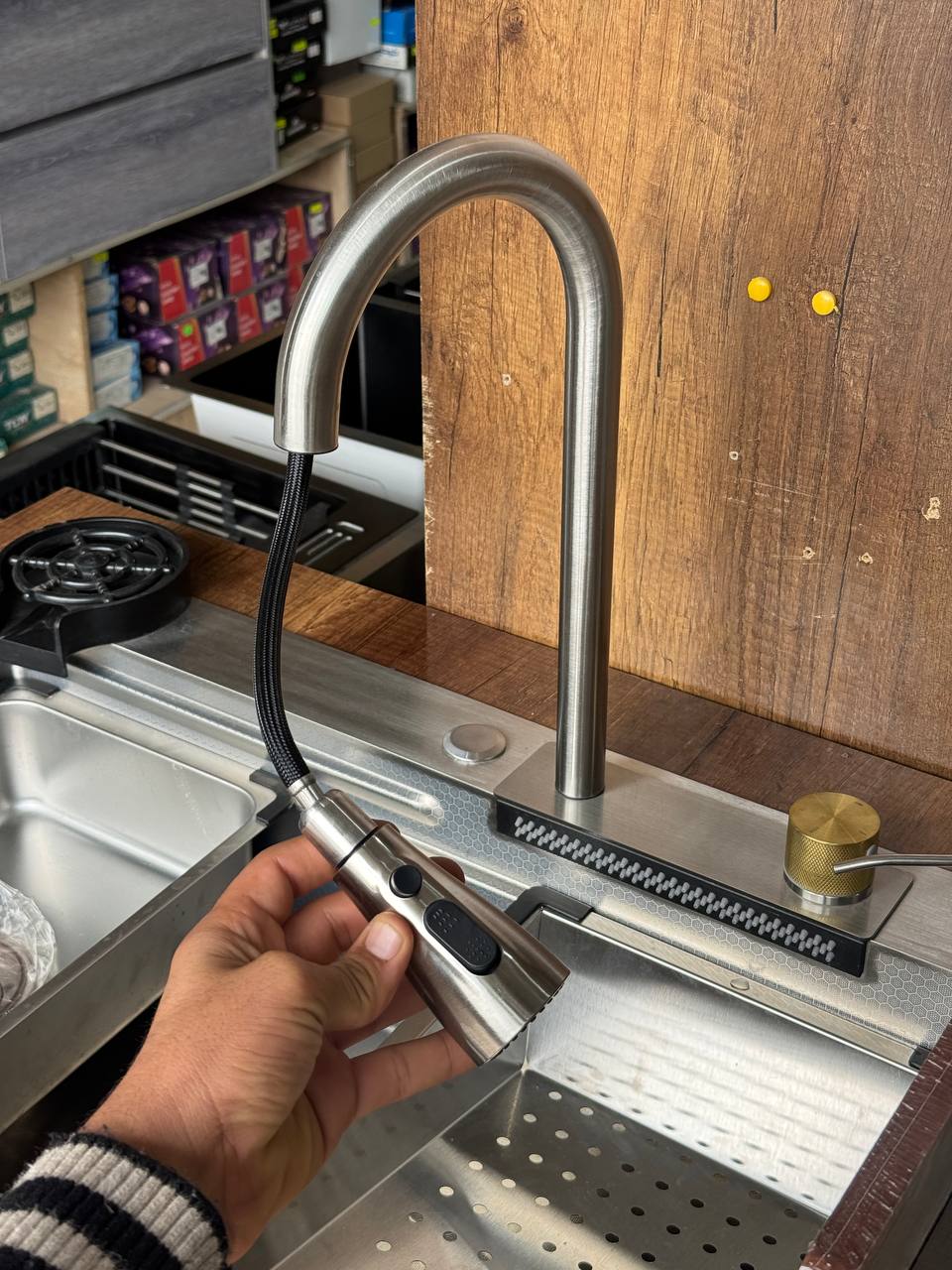 Évier 0P Design italien cuisine NANO حوّل مطبخك بحوض إيطالي يجمع الأناقة